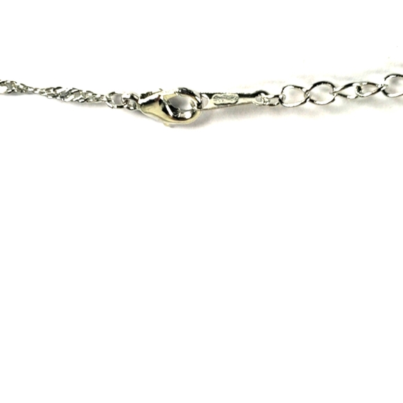 Round Cubic Zirconia Thanksgiving Mother Holding Child Gold Silver Tone Pendant - Picture 5 of 9